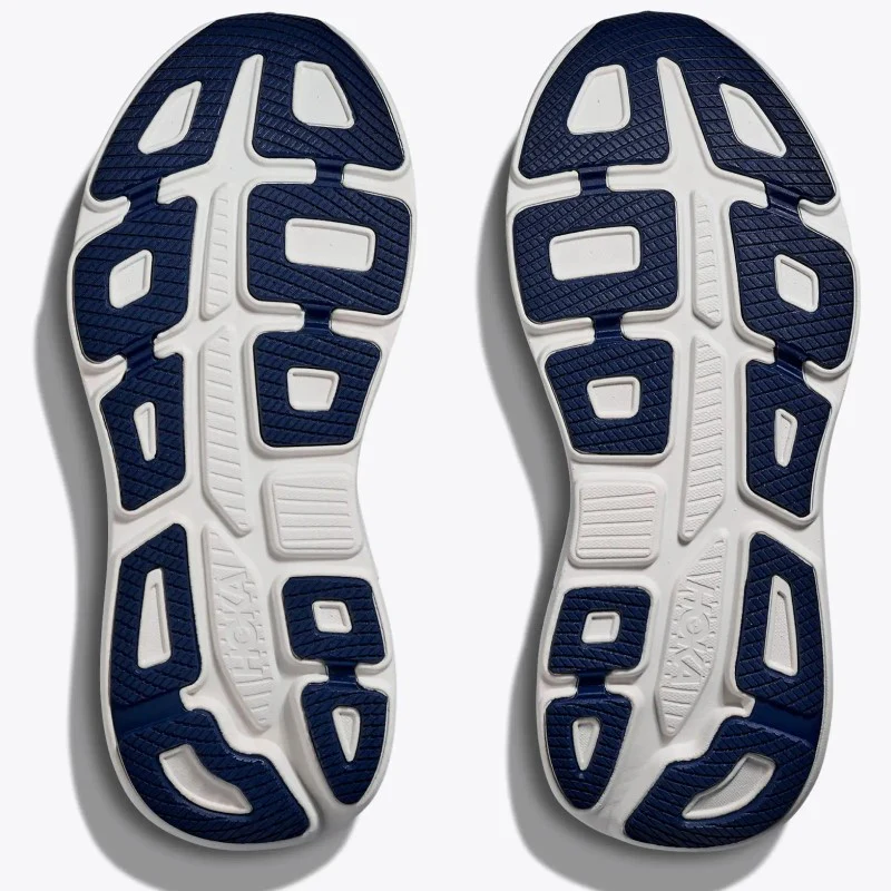 Hoka Bondi 9 Running Shoes Men's (Blue White) - Image 3