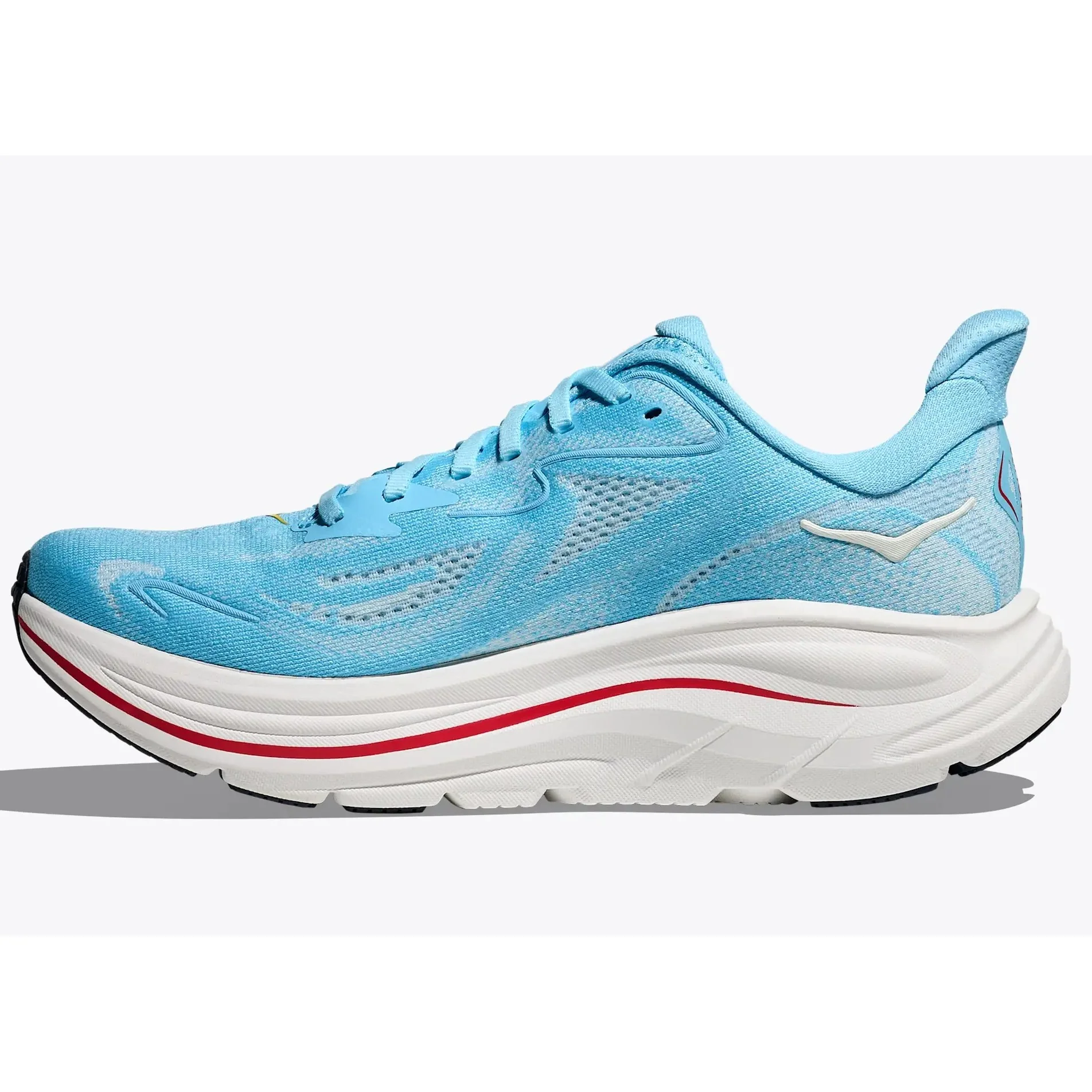 Hoka Clifton 10 Running Shoes Women's (Soaring Blue Frost) - Image 2