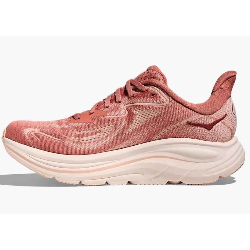 Hoka Clifton 10 Running Shoes Women's (Blush Rose Latte BHRS) - Image 3