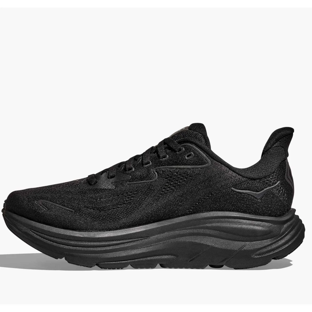 Hoka Clifton 10 Running Shoes Women's (Black BBLC) - Image 2