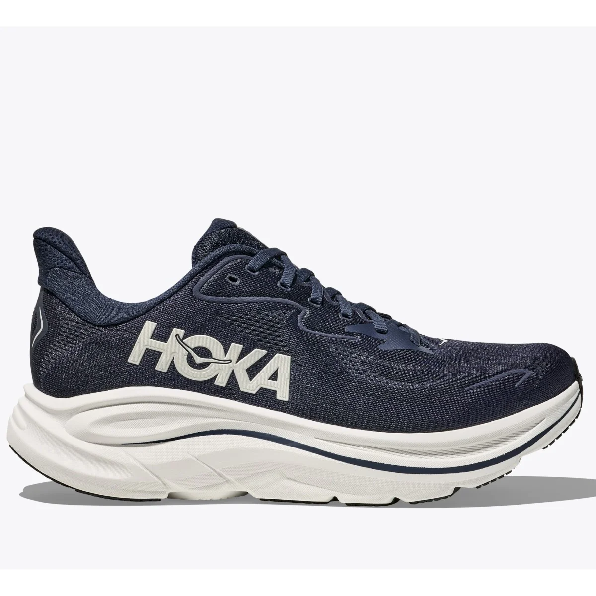 Hoka Clifton 10 Running Shoes Men's (Navy White)