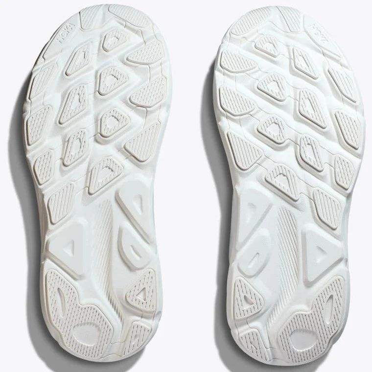 Hoka Clifton 9 Running Shoes Women's (White) - Image 2