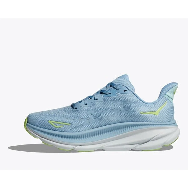 Hoka Clifton 9 Running Shoes Women's (Blue White) - Image 3