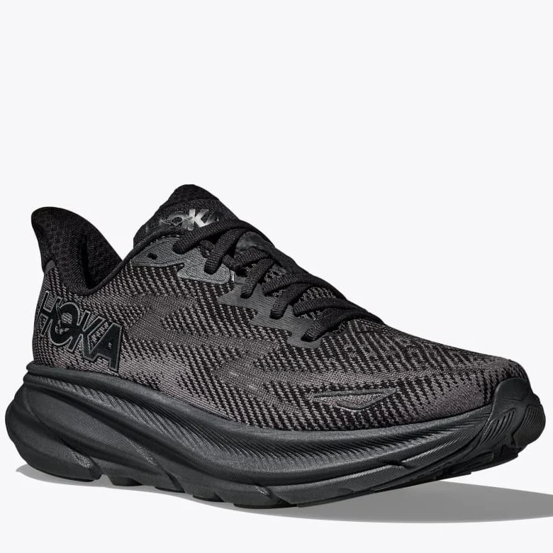 Hoka Clifton 9 Running Shoes Women's UK 9.5 (Black BBLC) - Image 4