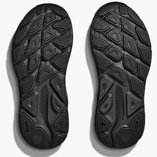 Hoka Clifton 9 Running Shoes Men's (Black Black) - Image 2