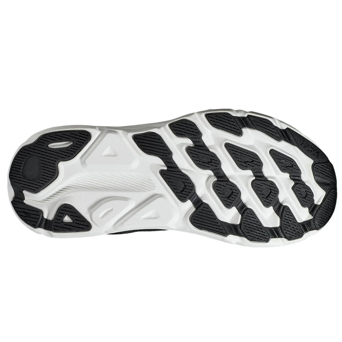 Hoka Clifton 9 Running Shoes Women's Wide UK14.5 (Black White) - Image 2