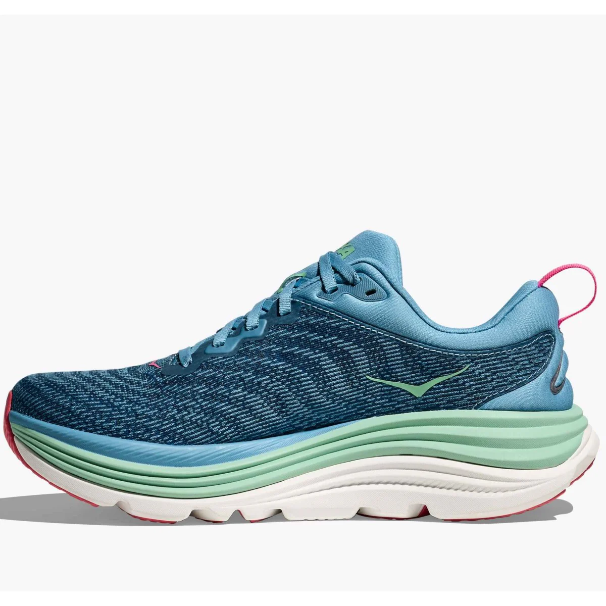 Hoka Gaviota 5 Running Shoes Women's (Blue) - Image 3