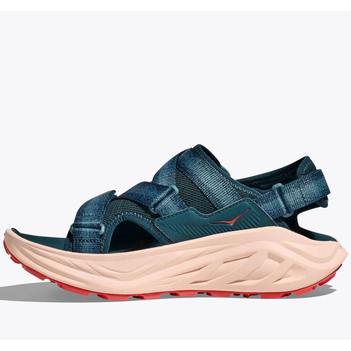 Hoka Infini Hike TC Sandals Women's (Blue Twilight Grapefruit BPF) - Image 2