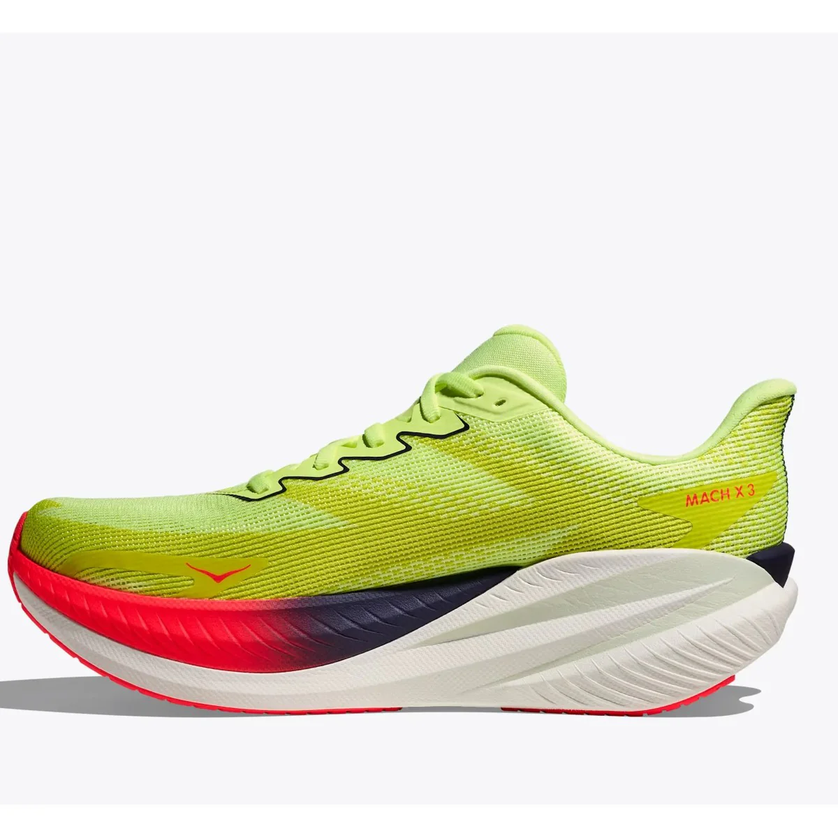 Hoka Mach X3 Running Shoes Men's (Yellow) - Image 2