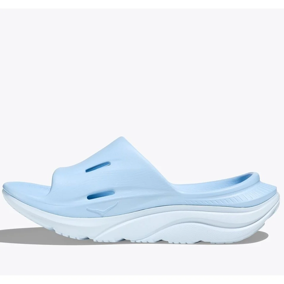 Hoka Ora Recovery Slide 3 Unisex (Ice Water Airy Blue) - Image 3