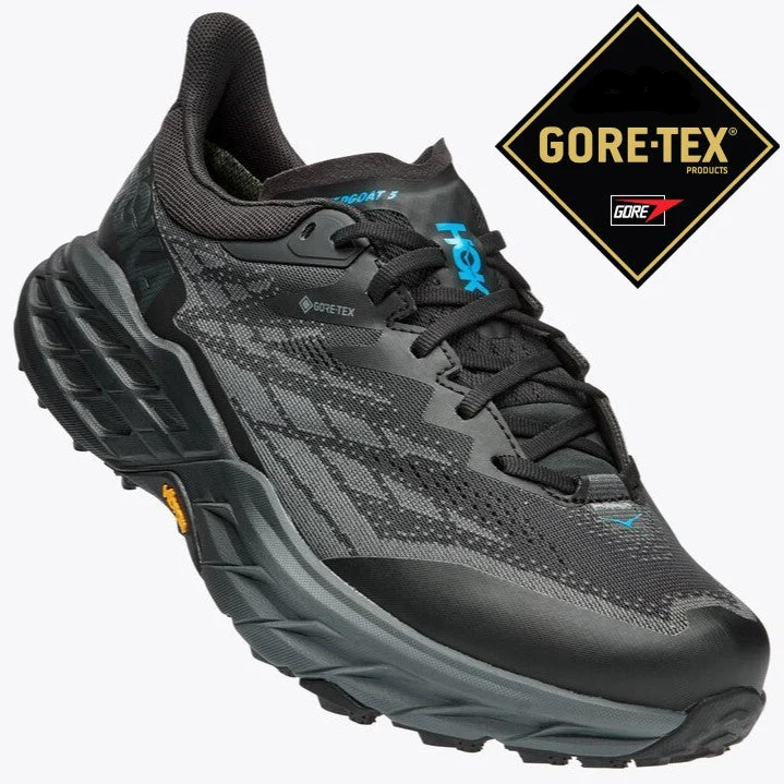 Hoka Speedgoat 5 GTX Trail Shoes Men's (Black)