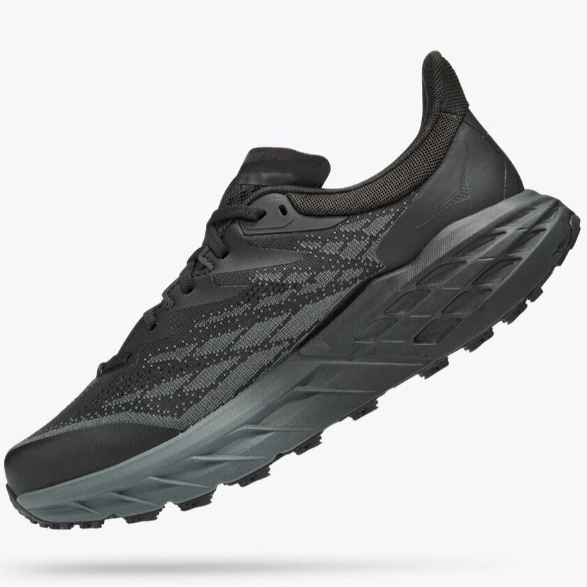 Hoka Speedgoat 5 GTX Trail Shoes Men's (Black) - Image 3