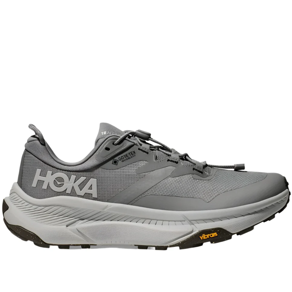 Hoka Transport Gore Tex Running Shoes Men's (Galatic Grey Stardust)
