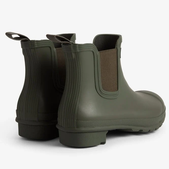 Hunter Original Chelsea Boots Women's (Dark Olive) - Image 2
