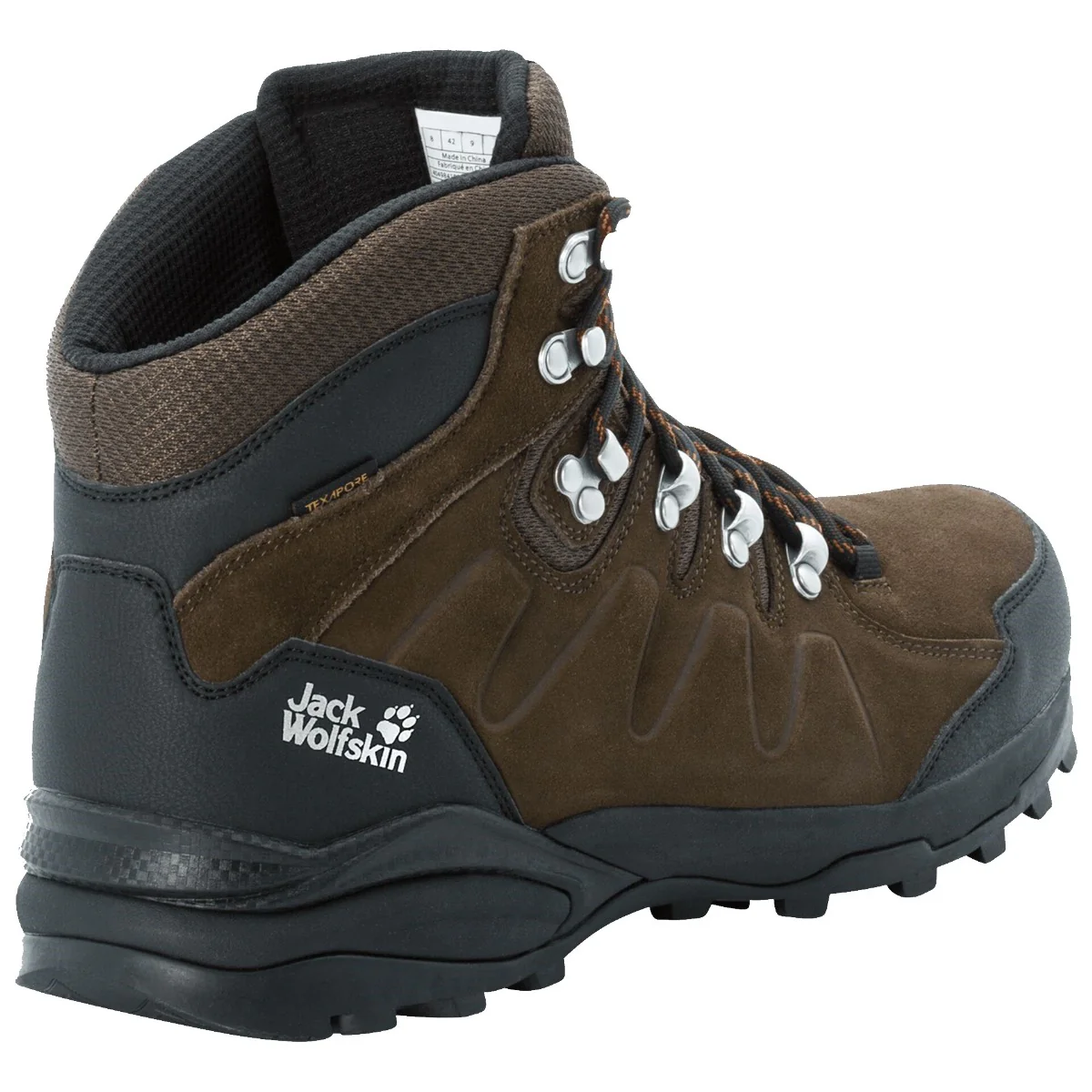 Jack Wolfskin Refugio Texapore Mid Boot Men's (Brown 5298) - Image 3