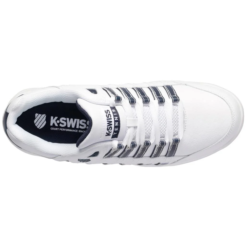 K Swiss Court Prestir Omni Men's Tennis Shoes (White Navy) - Image 3