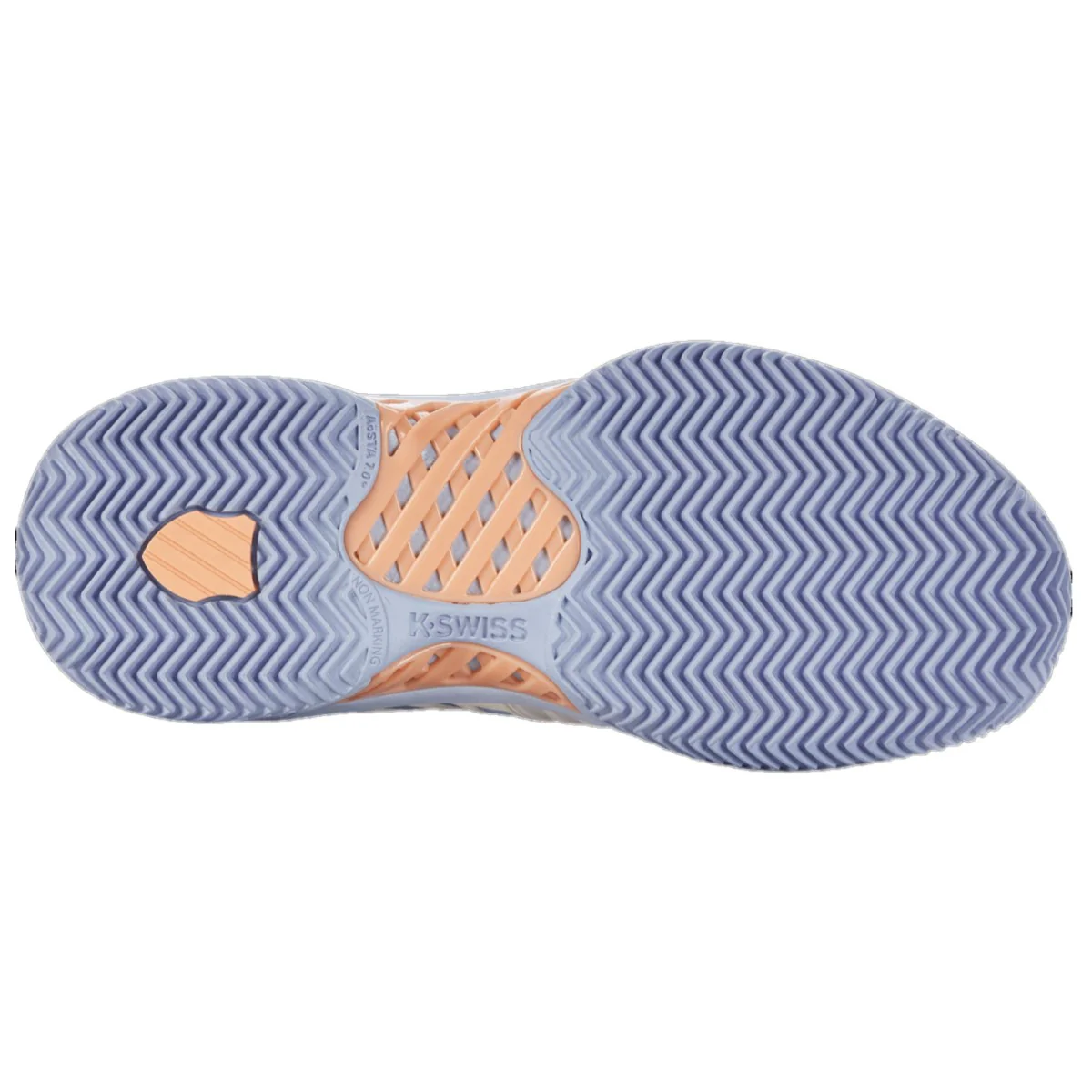 K Swiss Express Light 3 HB Tennis Shoes Women's (Star White Peach Fuzz) - Image 2
