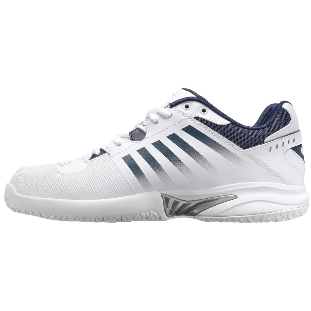 K Swiss Receiver V Omni Men's Tennis Shoes (White Navy) - Image 3