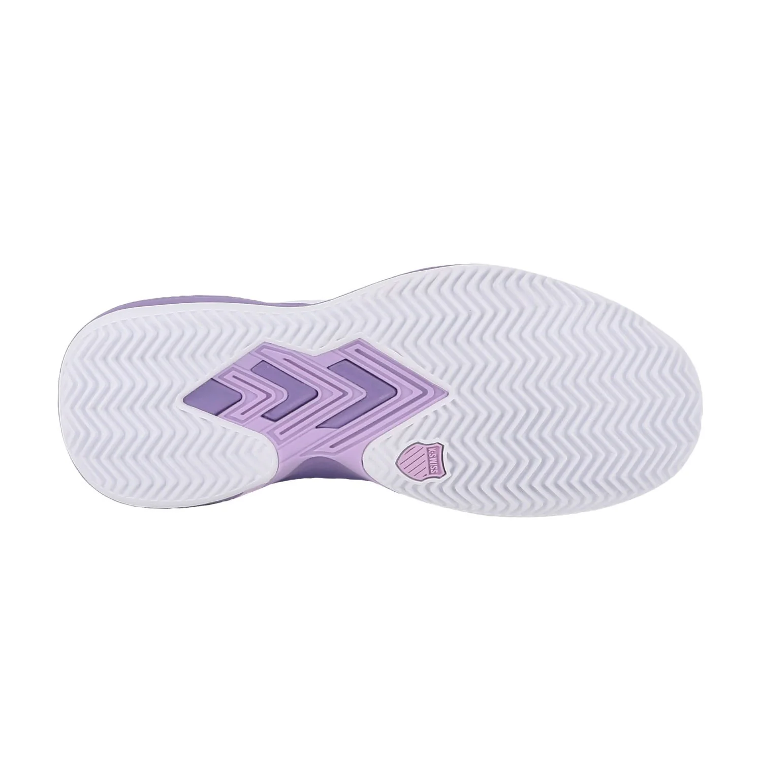 K Swiss Ultrashot Light Clay Court Tennis Shoes Women's (White Purple) - Image 2
