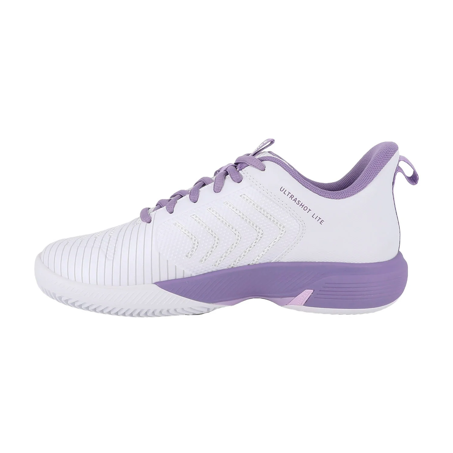 K Swiss Ultrashot Light Clay Court Tennis Shoes Women's (White Purple) - Image 3