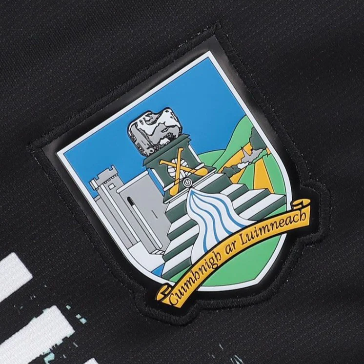 O'Neills Limerick GAA Away Shorts Men's (Black White Mint) - Image 4