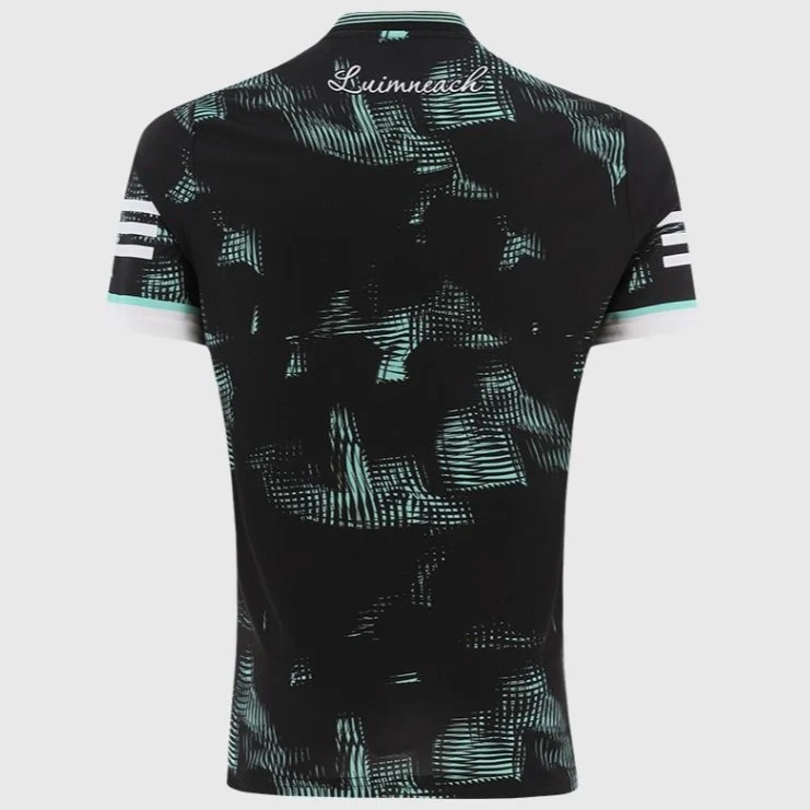 O'Neills Limerick GAA Alternate Jersey 2026 Kid's (Black Mint) - Image 5