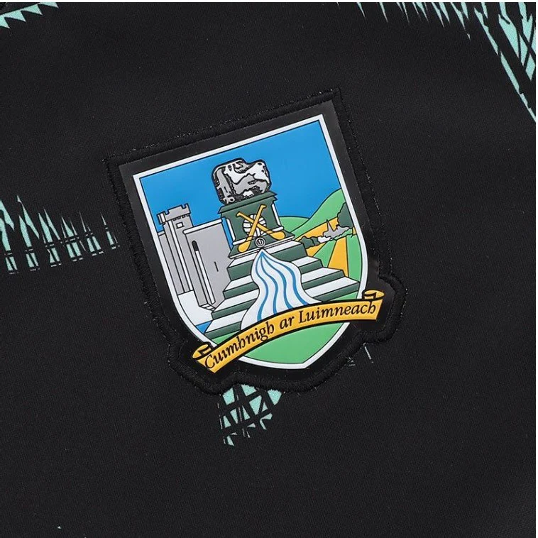 O'Neills Limerick GAA Alternate Jersey 2026 Men's (Black Mint) - Image 6