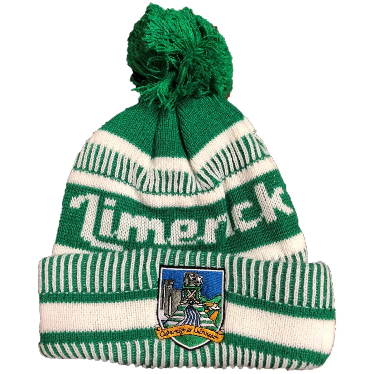 Limerick Gaa Bobble Hat Junior