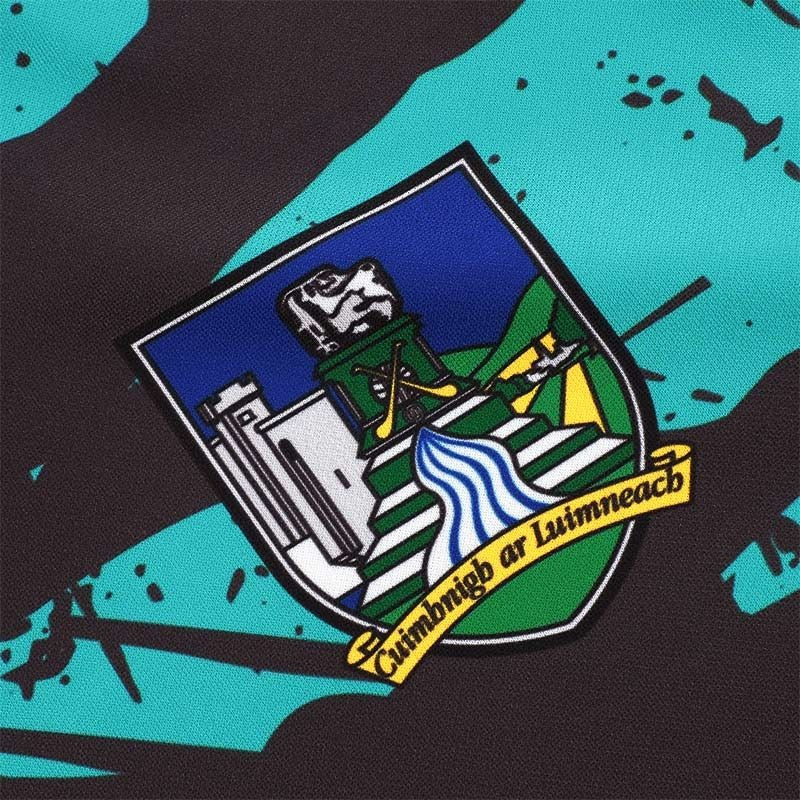 O'Neills Limerick GAA Training Jersey Player Fit (Dark Grey Green) - Image 4