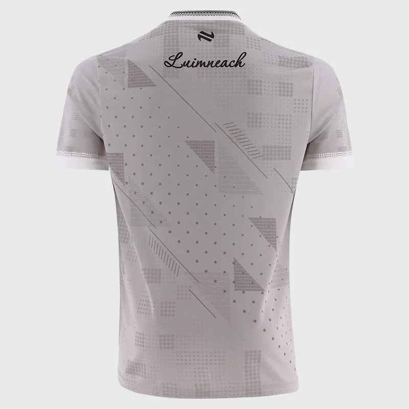 O'Neills Limerick GAA Training Jersey Men's (Grey) - Image 2