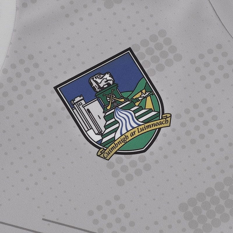 O'Neills Limerick GAA Training Jersey Men's (Grey) - Image 3