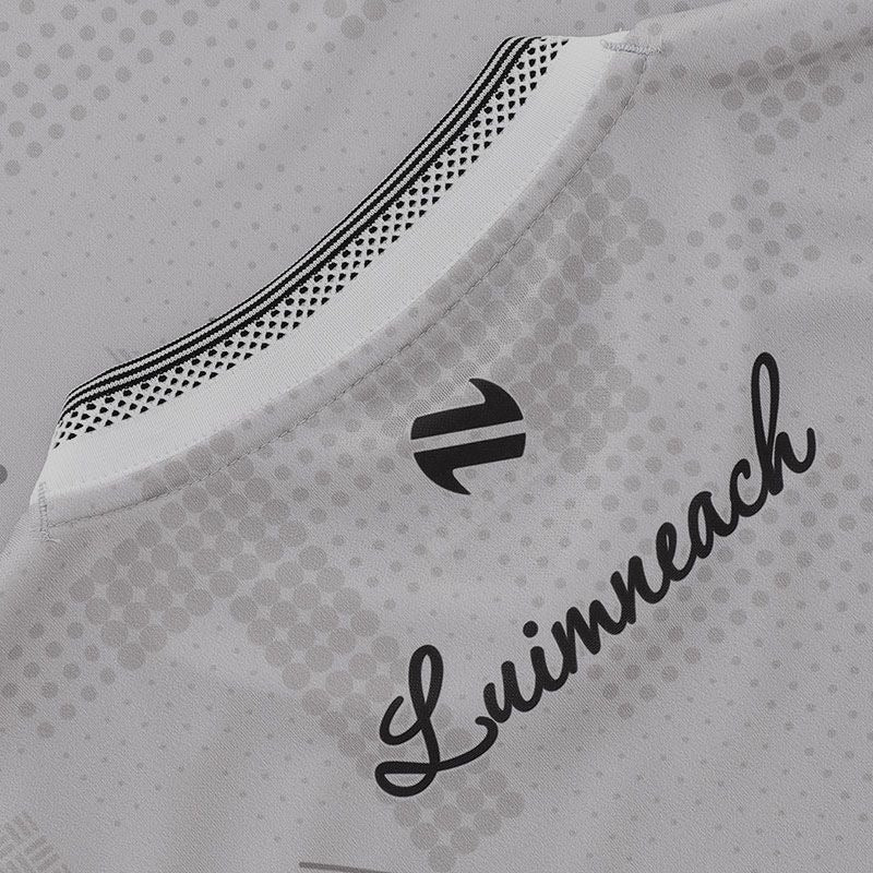 O'Neills Limerick GAA Training Jersey Kid's (Grey) - Image 6