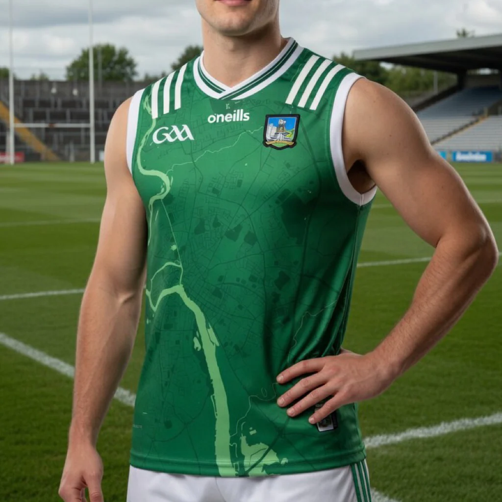 O'Neills Limerick GAA Training Vest (Green)