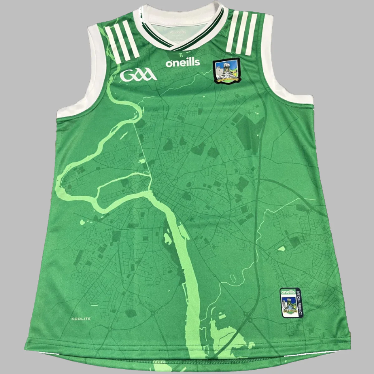 O'Neills Limerick GAA Training Vest (Green) - Image 2