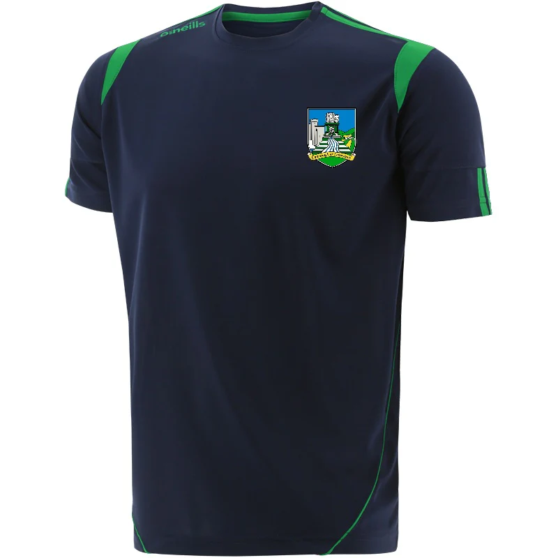 O'Neills Limerick GAA Loxton T-Shirt Men's (Navy Green)