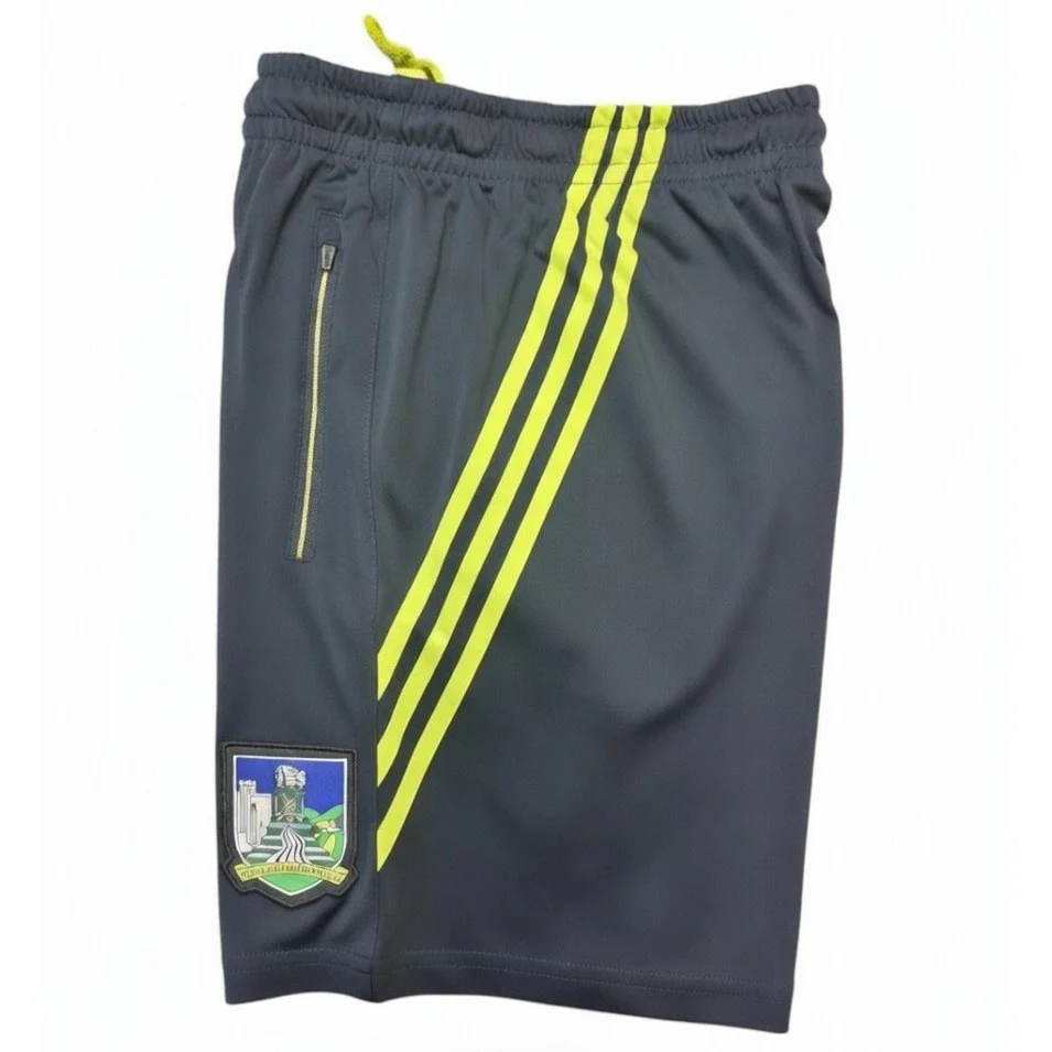 O'Neills Limerick GAA Players Range Shorts Men's 4-5XL (Marine Bottle Green) - Image 2