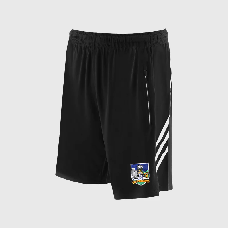 O'Neills Limerick Sedona 049 Poly Shorts Kid's (Black White)