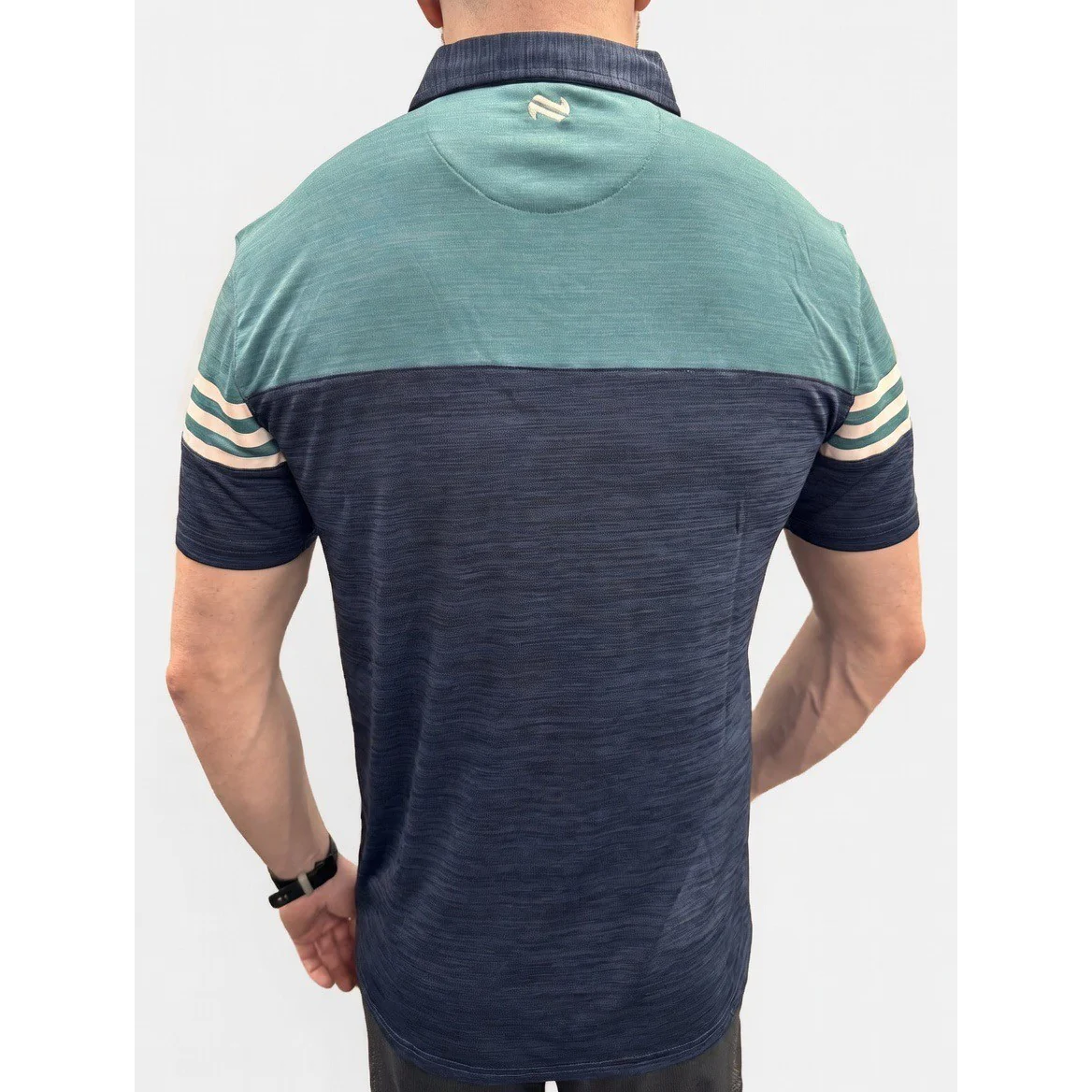 O'Neills Limerick GAA Sedona 061 Polo Shirt Men's (Marine Green) - Image 3