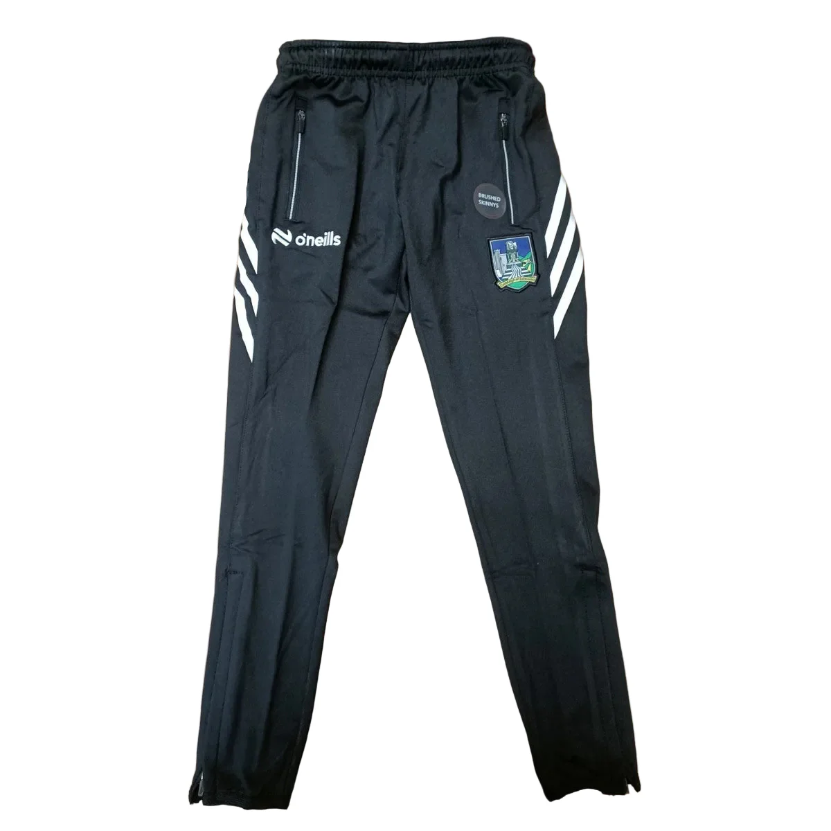 O'Neills Limerick GAA Sedona 153 Skinny Pants Men's (Black White) - Image 2