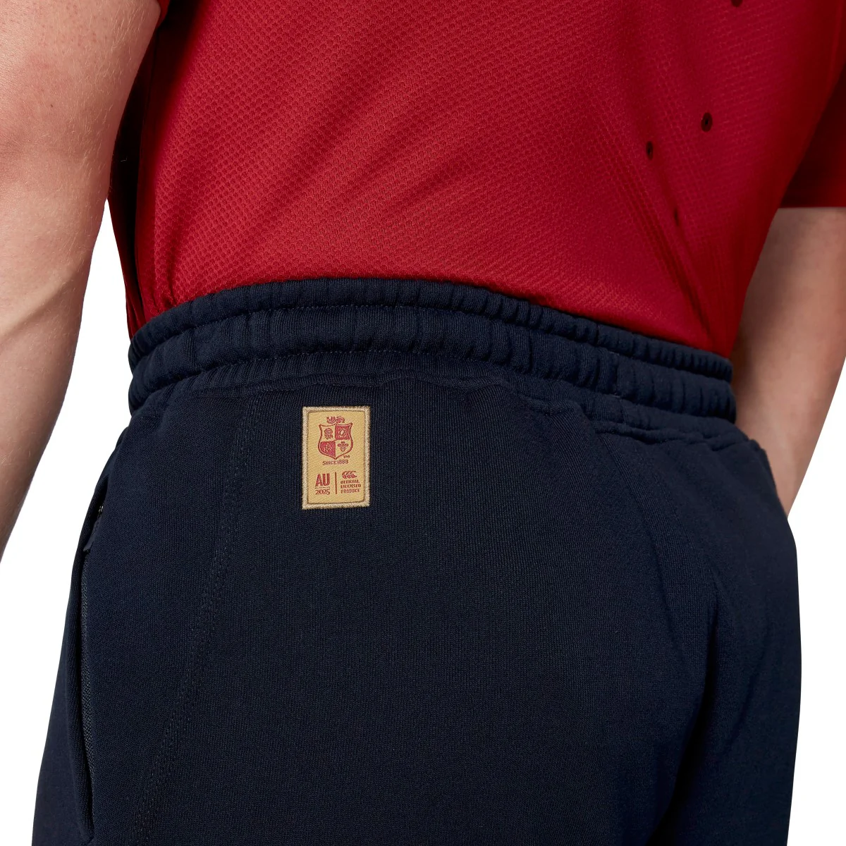 Canterbury Lions Fleece Shorts Men's (Navy BQ5) - Image 5
