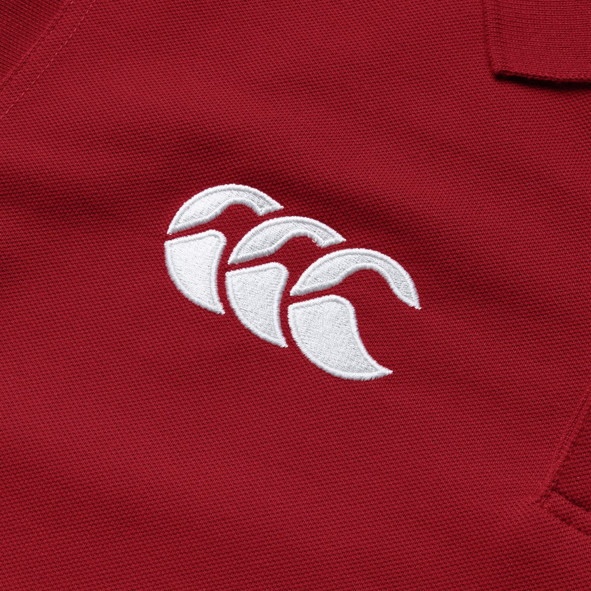 Canterbury Lions Pique Polo Shirt Men's (Red AAY) - Image 4