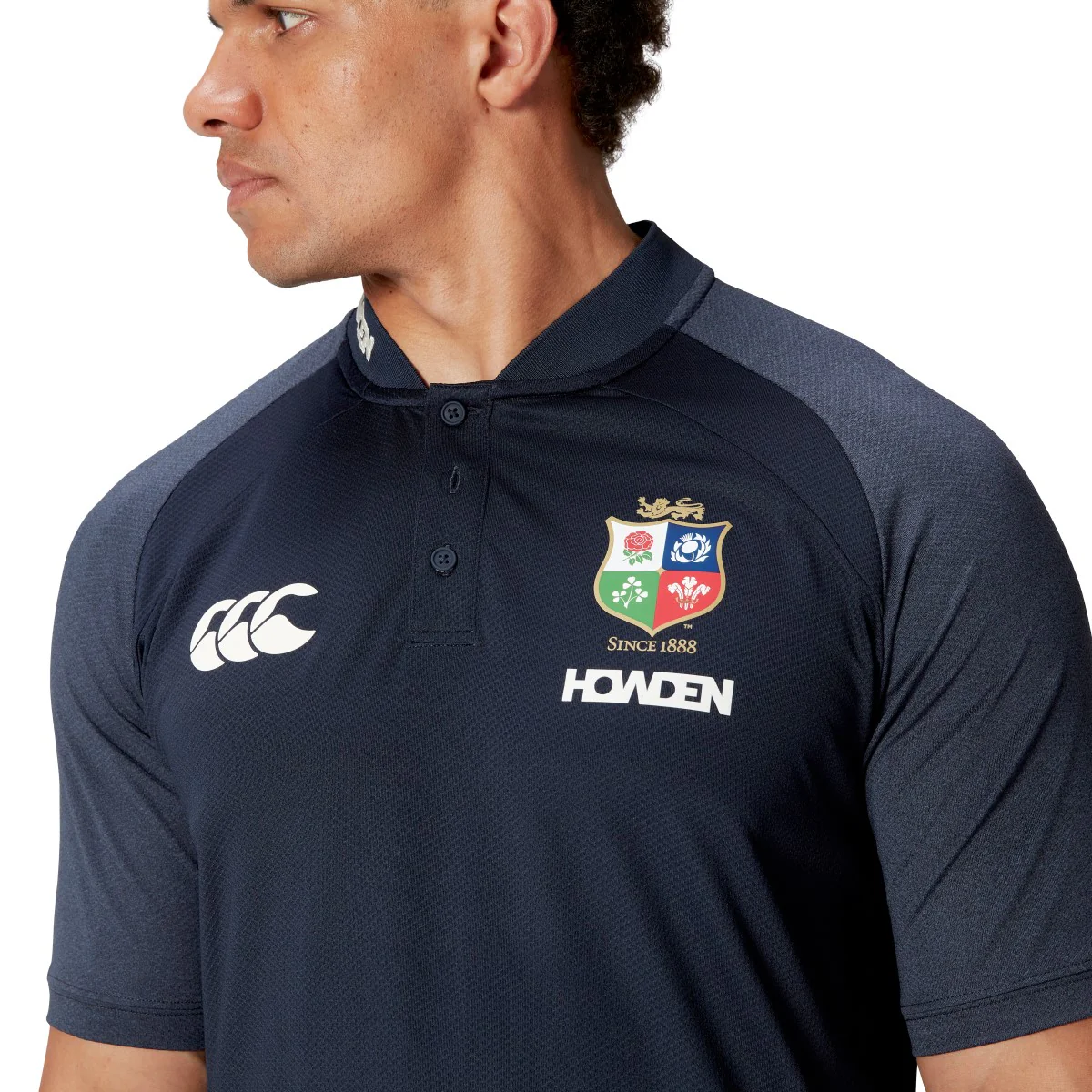 Canterbury Lions Poly Polo Navy - Image 2