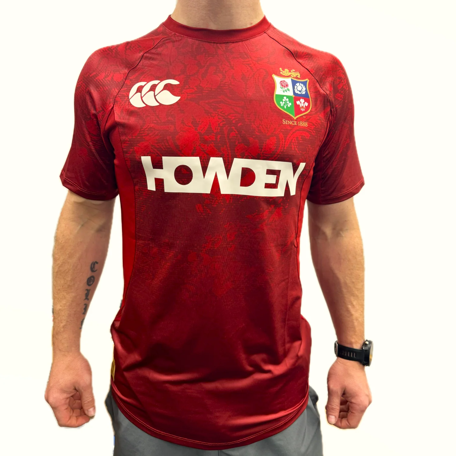Canterbury British and Irish Lions Superlight T-Shirt Men's (Red AAY) - Image 3