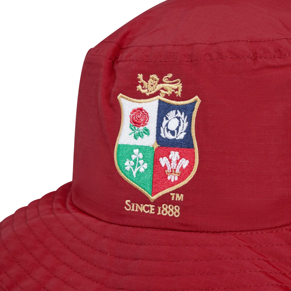Canterbury Lions Outback Wide Brim Hat Red - Image 4