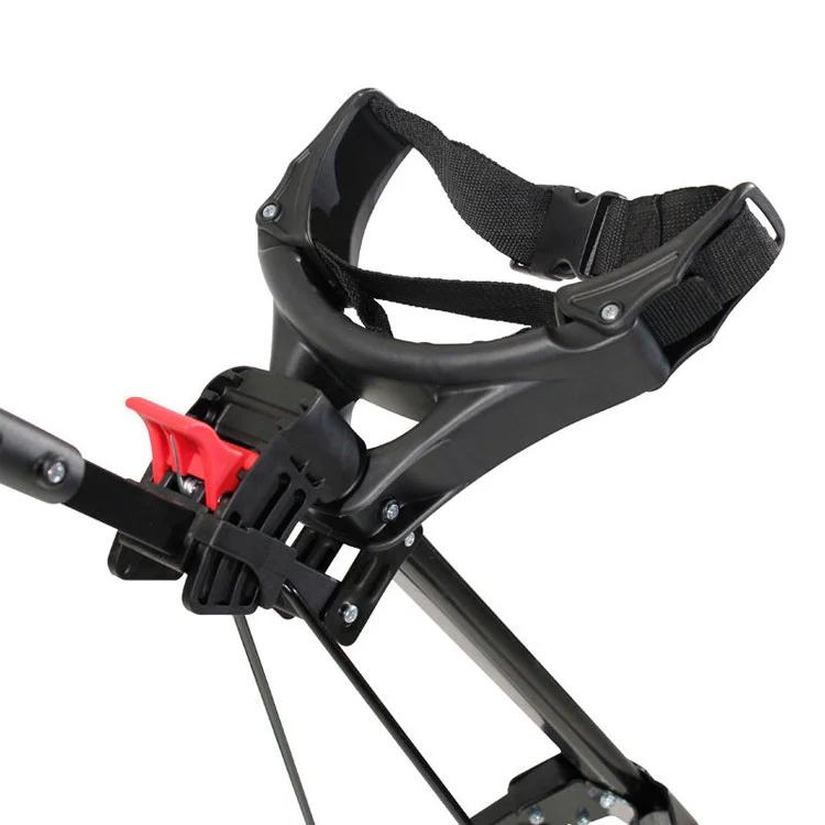 Masters 5 Series 3 Wheel Golf Push Trolley - Image 3