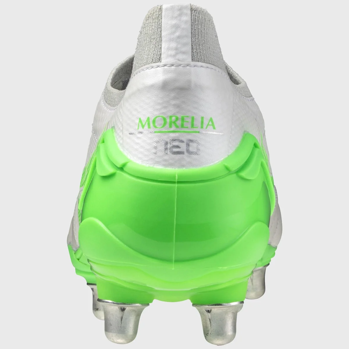 Mizuno Morelia Neo IV Beta Elite SG Rugby Boots Men's (White Green) - Image 3