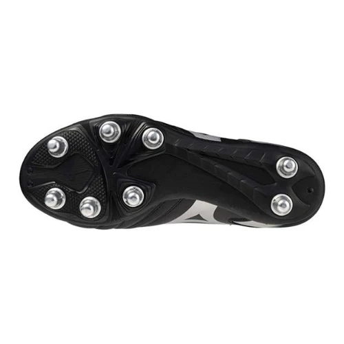 Mizuno Waitang II CL Soft Ground Rugby Boots Men's (Black Silver 03) - Image 2