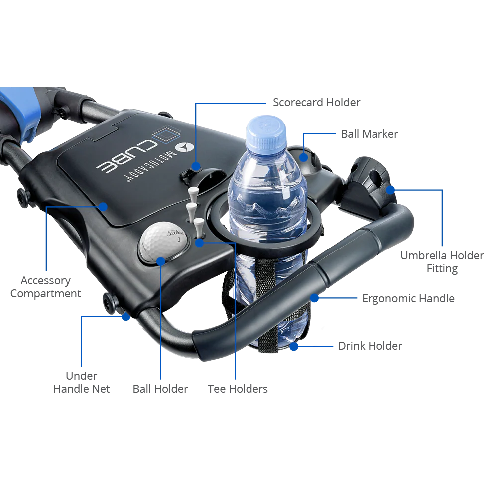 Motocaddy Cube 3 Wheel Golf Cart - Image 6
