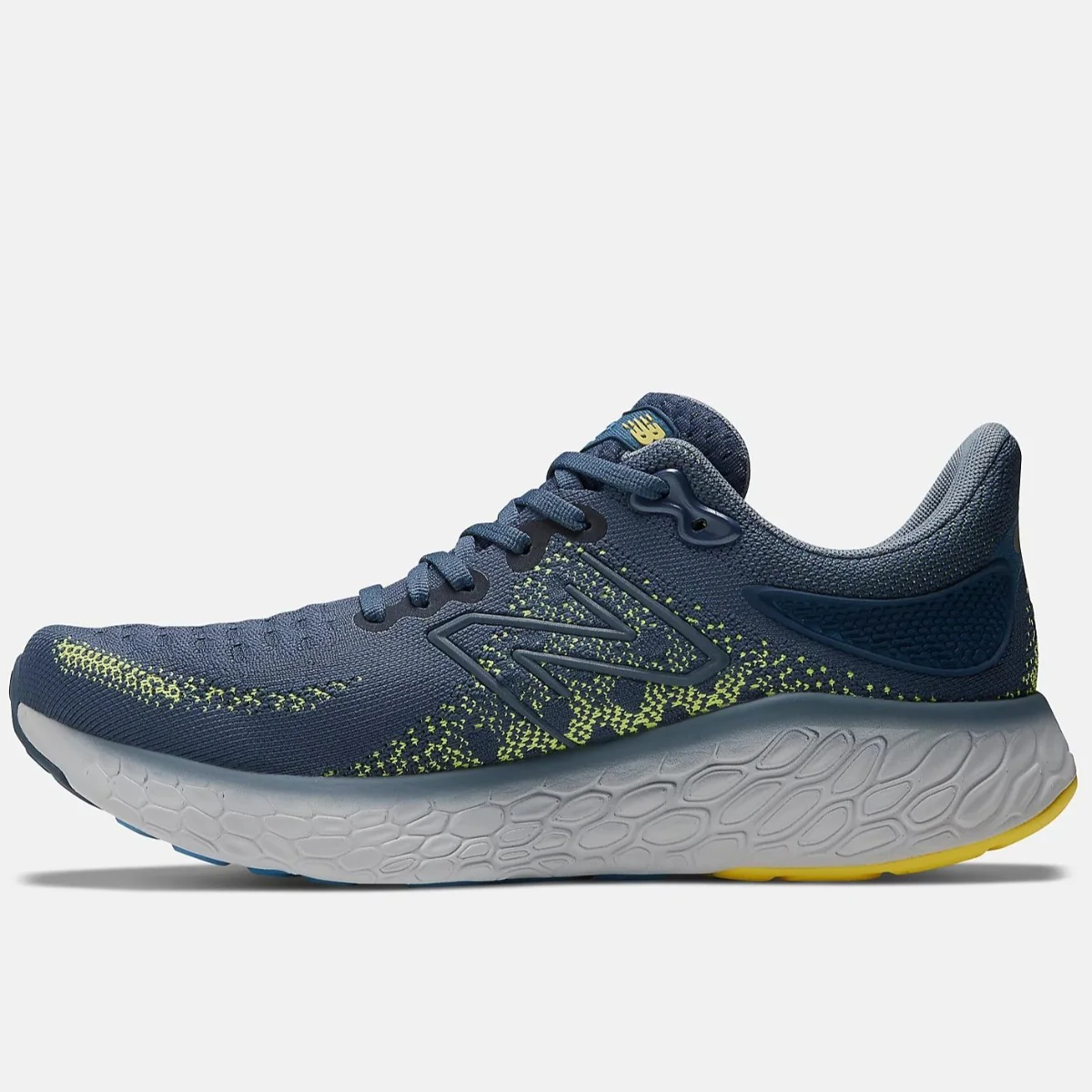 New Balance 1080 V12 Running Shoes Men's (Vintage Indigo Cosmic Pineapple) - Image 4