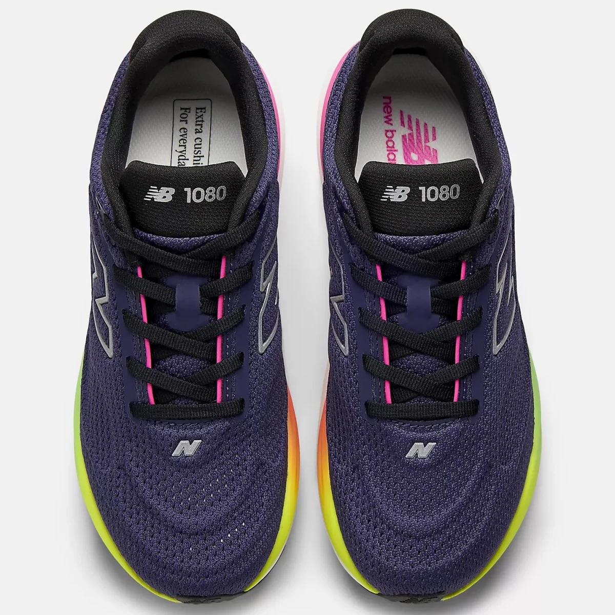 New Balance 1080 V15 Running Shoes Women's (Boysenberry Alkaline) - Image 3